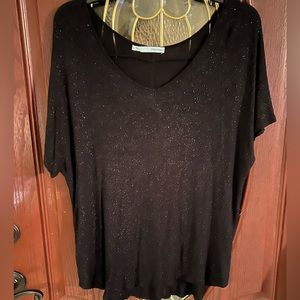 Maurice’s glittery black flowy tee